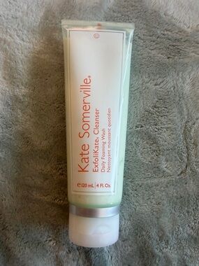 Kate Somerville Mint Green and White ExfoliKate Cleanser